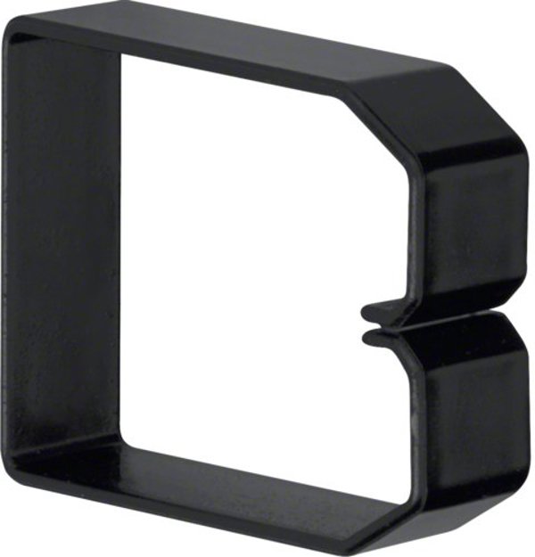tehalit σφιγκτήρας καλωδίων BA6 80x60mm PVC μαύρος B800603