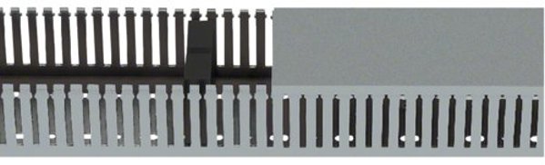tehalit κανάλι χτένας DNG 20x20mm PVC γκρι DNG2002007030B /2m/