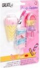 Teka Create It! Lip Gloss Σετ Παγωτό, 3τμχ, Καραμέλα