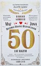 Teka Karnet 50 rocznica Slubu (zlota)