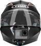 Telesin Βάση Στήριξης για Κράνος για GoPro HERO 10/9/8/7/6/5/4/3+/MAX, Αντιολισθητικό Στήριγμα Κάμερας, Μαύρο