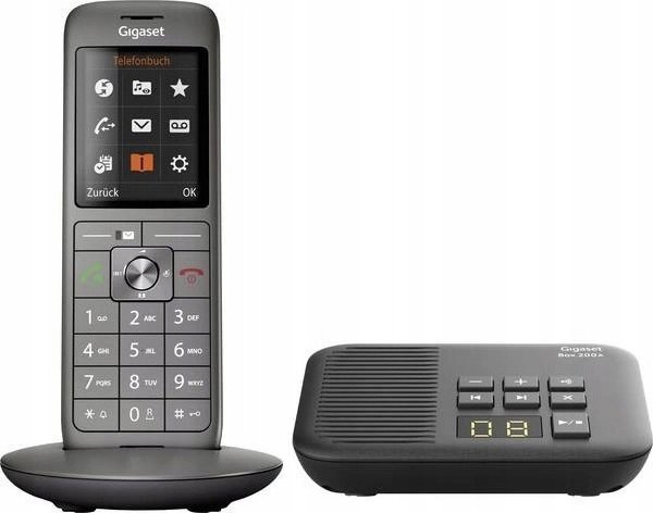 Σταθερό τηλέφωνο Gigaset Gigaset CL660A DECT τηλέφωνο Anthracite, Μαύρο 13789420 4250366853574