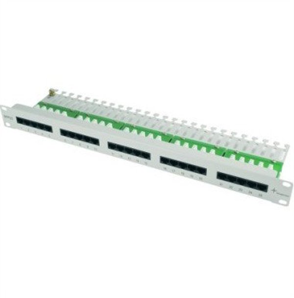 TELEGRTNER 19 Patch Panel, ISDN/TEL, 1HU, MPPI25-H ISDN/TEL bez cabman gr