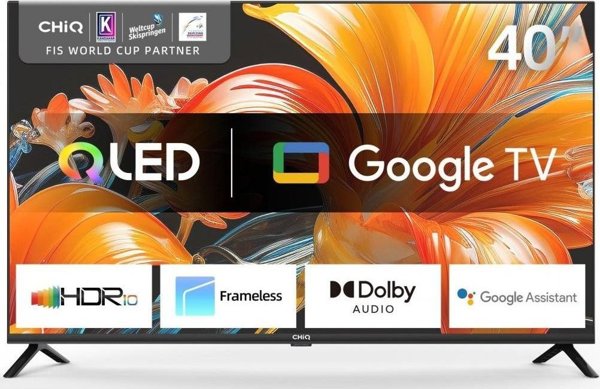 Τηλεόραση CHiQ L40QG7L QLED 40'' Full HD Google TV