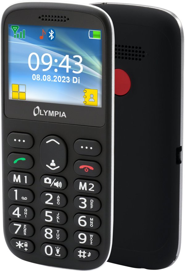Telefon stacjonarny Olympia Olympia Mobiltelefon SUN schwarz