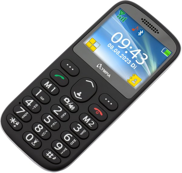 Telefon stacjonarny Olympia Olympia Mobiltelefon SUN schwarz