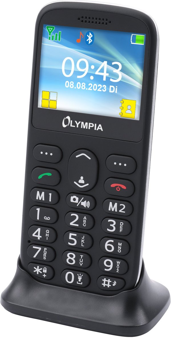 Telefon stacjonarny Olympia Olympia Mobiltelefon SUN schwarz