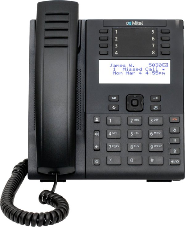 Τηλέφωνο Mitel MITEL Ακουστικό OpenPhone 6x/7x μαύρο με καλώδιο