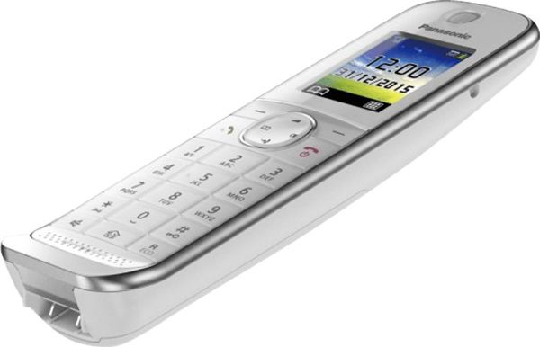 Telefon stacjonarny Panasonic Bialy