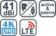 Evolveo Xany 2C LTE Κινητό Τηλέφωνο