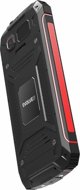 Έξυπνο τηλέφωνο Evolveo EVOLVEO StrongPhone W4, αδιάβροχο ανθεκτικό Dual SIM τηλέφωνο, μαύρο-κόκκινο