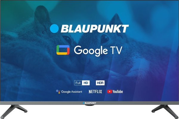 Blaupunkt 32FBG5000S Τηλεόραση 32" Full HD LED, Google TV, Dolby Digital, WiFi, Bluetooth, Μαύρο