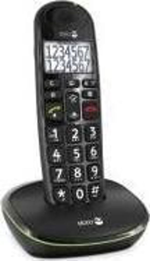 Telefon stacjonarny Doro Telefon stacjonarny Doro PhoneEasy 110 schwarz [outlet]