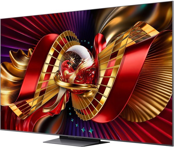 TCL Τηλεόραση 85" 85C8L 4K UHD Mini LED Smart TV - Μαύρο