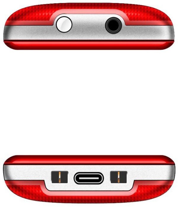 Κινητό τηλέφωνο Evolveo EasyPhone για ηλικιωμένους, κόκκινο