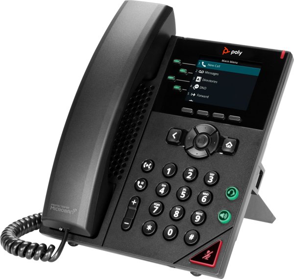 Telefon HP VVX 250 4-Line IP Phone and