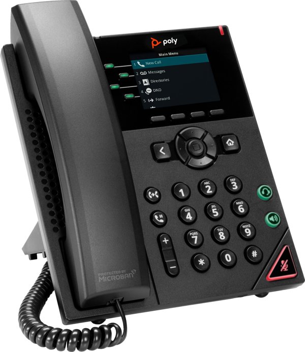 Telefon HP VVX 250 4-Line IP Phone and