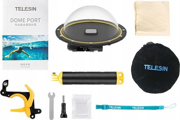 Telesin Dome Port Υποβρύχια Θήκη για GoPro Hero 9 (GP-DMP-T09)