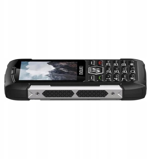 Evolveo StrongPhone H1 Ανθεκτικό Κινητό Dual SIM Μαύρο-Ασημί