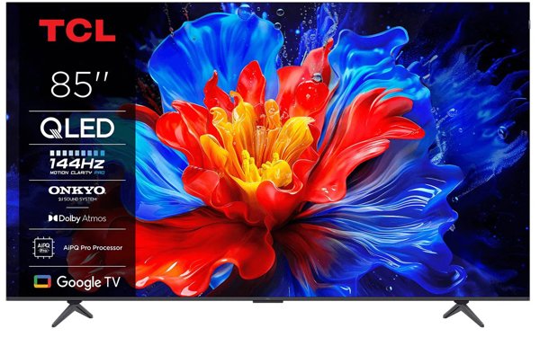 Telewizor TCL 85P8K QLED 85'' 4K Ultra HD Google TV