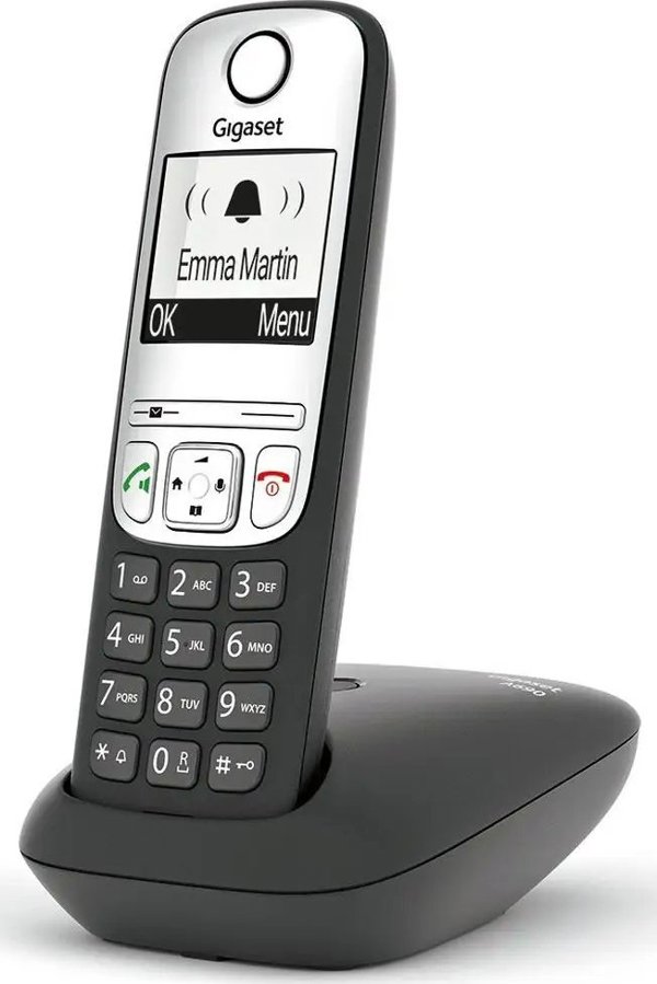 Telefon stacjonarny Gigaset Gigaset A690 černý