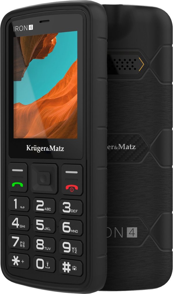 Kruger&Matz IRON 4 Smartphone 4G - Ανθεκτικό Κινητό Τηλέφωνο