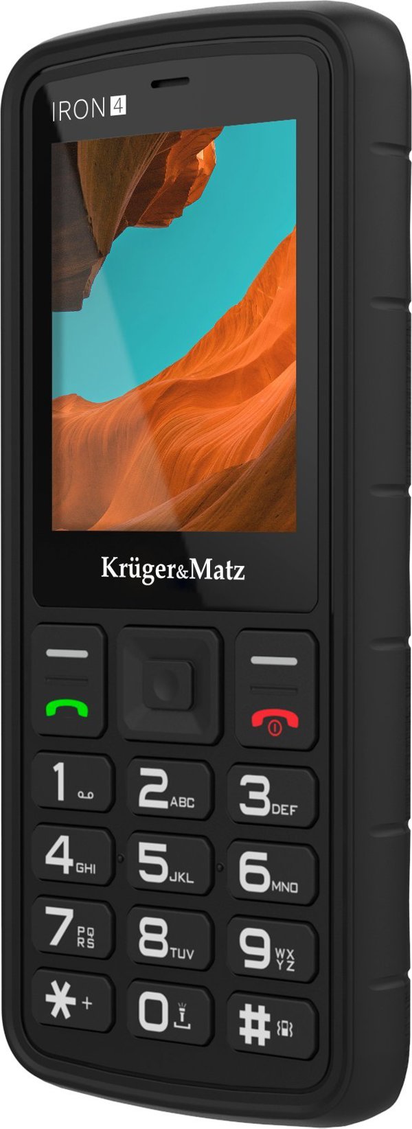 Kruger&Matz IRON 4 Smartphone 4G - Ανθεκτικό Κινητό Τηλέφωνο