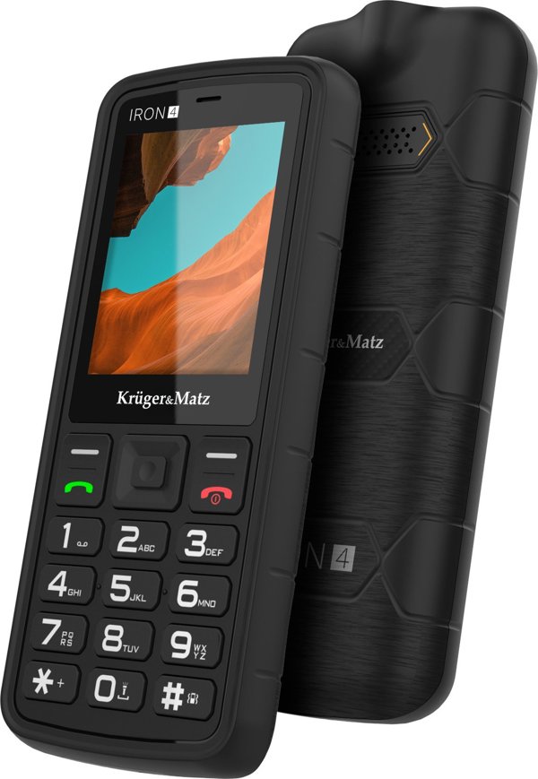 Kruger&Matz IRON 4 Smartphone 4G - Ανθεκτικό Κινητό Τηλέφωνο