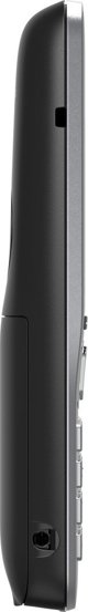 Gigaset COMFORT 500A Αναλογικό Τηλέφωνο DECT, 2.2" Οθόνη, Τηλεφωνικός Κατάλογος 200 Επαφών, Ασημί/Μαύρο