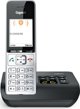 Gigaset COMFORT 500A Αναλογικό Τηλέφωνο DECT, 2.2" Οθόνη, Τηλεφωνικός Κατάλογος 200 Επαφών, Ασημί/Μαύρο