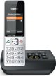 Gigaset COMFORT 500A Αναλογικό Τηλέφωνο DECT, 2.2" Οθόνη, Τηλεφωνικός Κατάλογος 200 Επαφών, Ασημί/Μαύρο