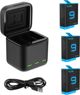 Telesin τριπλό κανάλι κουτί Telesin για GoPro Hero 9 / Hero 10 + 3 μπαταρίες (GP-BNC-902)