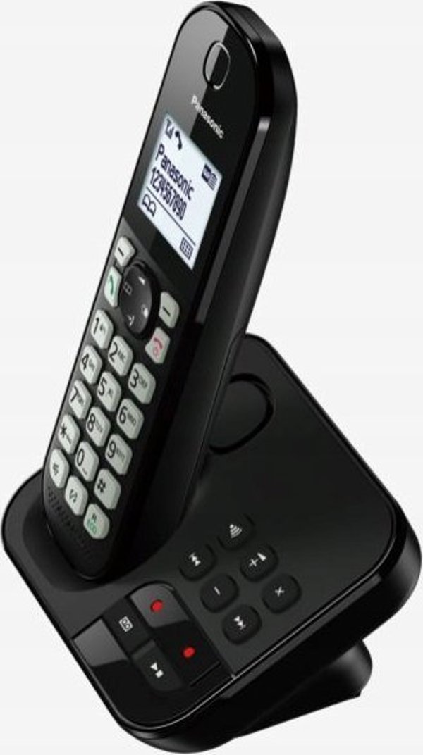 Telefon stacjonarny Panasonic KX-TGC460GB czarny