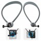Telesin S2-HNB-09-GY Λουράκι Λαιμού για Action Cameras - Γκρι