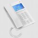 Grandstream GHP 630W Τηλέφωνο Ξενοδοχειακό με Οθόνη LCD, Wi-Fi, Λευκό