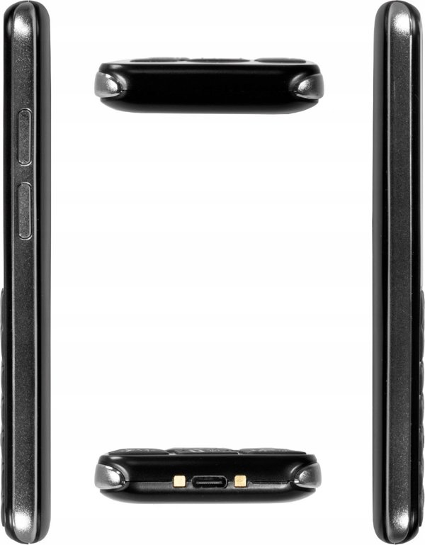 Κινητό Τηλέφωνο Evolveo EVOLVEO EasyPhone LT για ηλικιωμένους με φορτιστή μαύρο