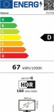 Telewizor Hisense Smart TV Hisense 65U7NQ 4K Ultra HD 65"