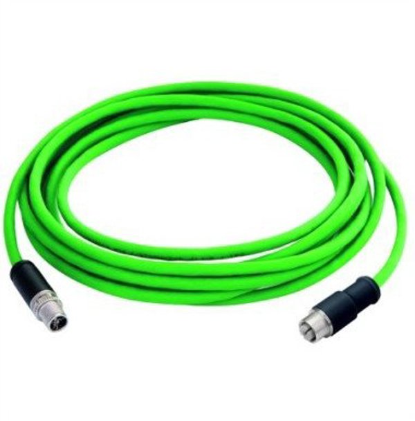 TELEGRTNER STX M12x1-M12x1 VL X-cod. Kat.6A, CP01CS02B-SFTP2607C7-1PUR-A0200, 2 m