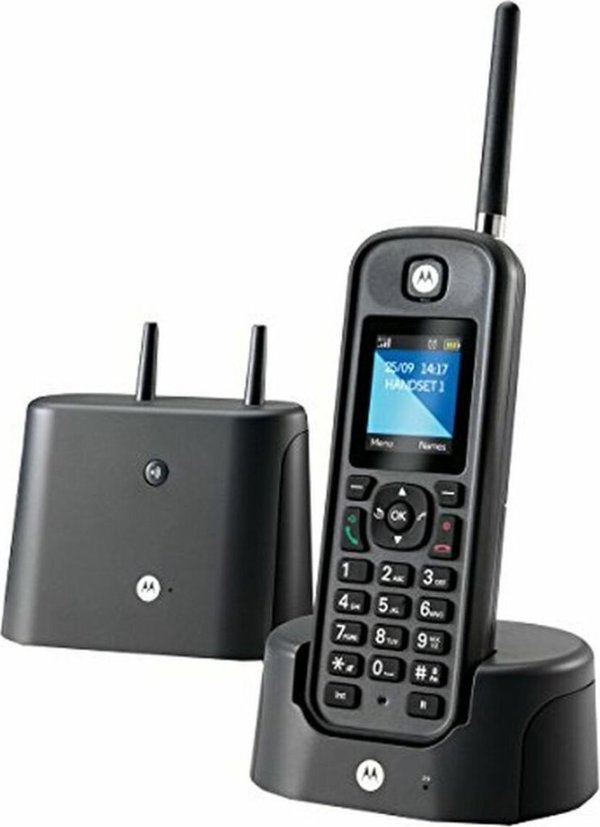 Telefon stacjonarny Motorola Telefon Bezprzewodowy Motorola MOTOO201NO Czarny
