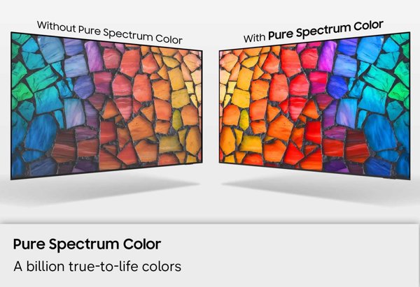 Samsung Smart TV 43'' 4K UHD Mini LED UE43M70HAUXXH Μαύρο