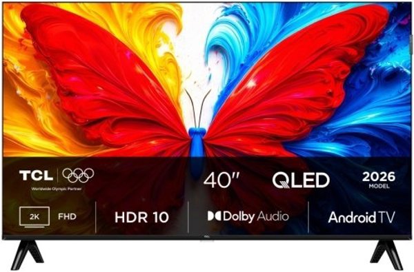 TCL 40S5L Smart TV 40" FHD QLED, Μαύρο
