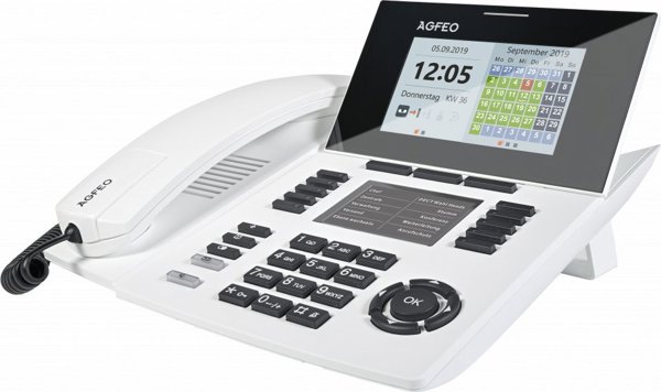 Agfeo ST56 IP SENSORphone Τηλέφωνο Συστήματος, Ενσύρματο, Λευκό, 5000 Καταχωρήσεις - 11719503
