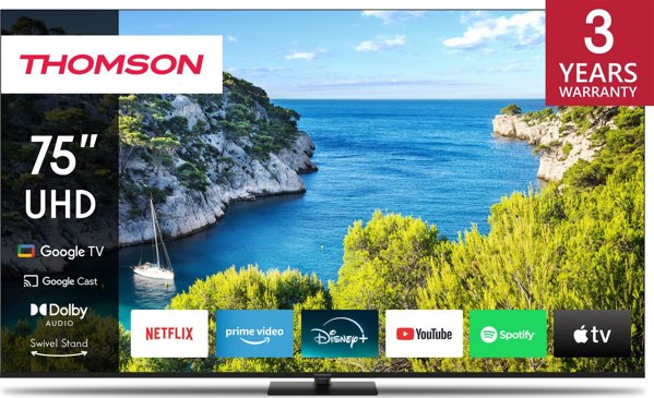 Τηλεόραση Thomson 75UG5C14 LED 75'' 4K Ultra HD Google TV