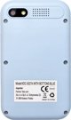 Slowmoose Παιδικό Smartphone Παιχνιδιών KDC-0027A με Οθόνη IPS 2,4" και Κουμπιά - Μπλε