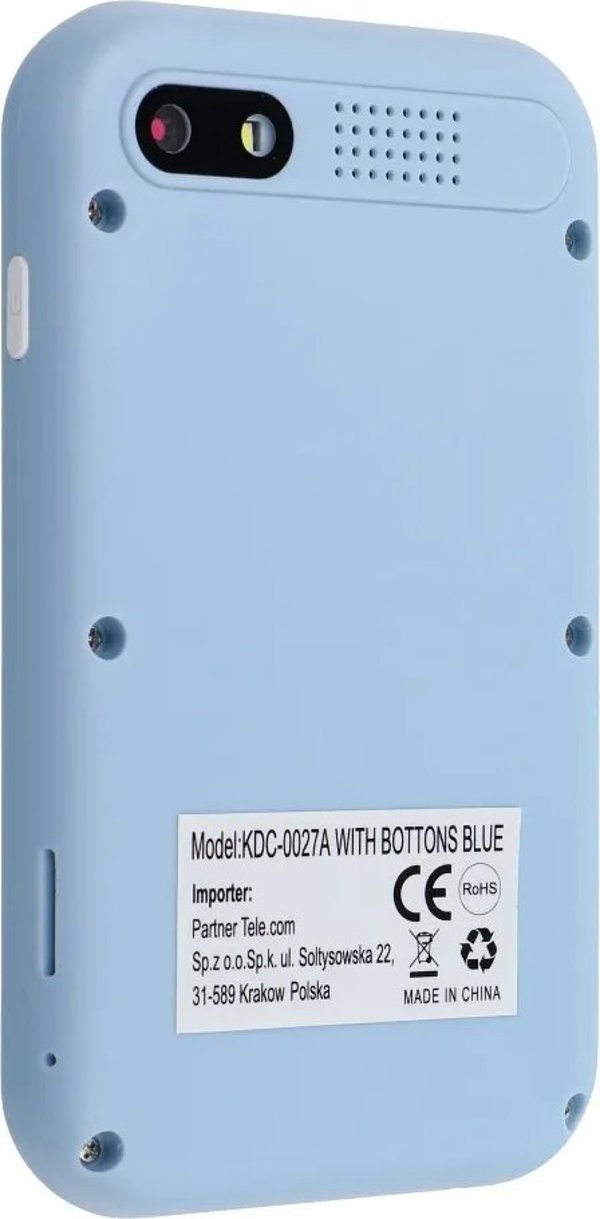 Slowmoose Παιδικό Smartphone Παιχνιδιών KDC-0027A με Οθόνη IPS 2,4" και Κουμπιά - Μπλε