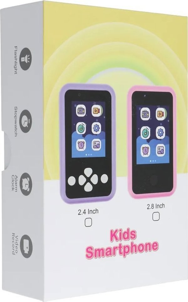 Slowmoose Παιδικό Smartphone Παιχνιδιών KDC-0027A με Οθόνη IPS 2,4" και Κουμπιά - Μπλε