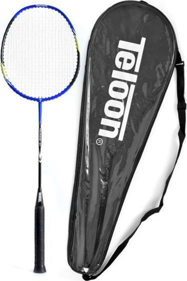 Ρακέτα Badminton Teloon Tsunami TL300, Αλουμινίου, Μπλε/Μαύρη