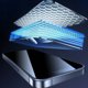 Tempered glass metal frame for iPhone XS Max / 11 Pro Max black frame 5900495756640