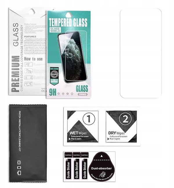 Tempered glass 2,5D Premium for Oppo A40 / Oppo A40M 5906961957504