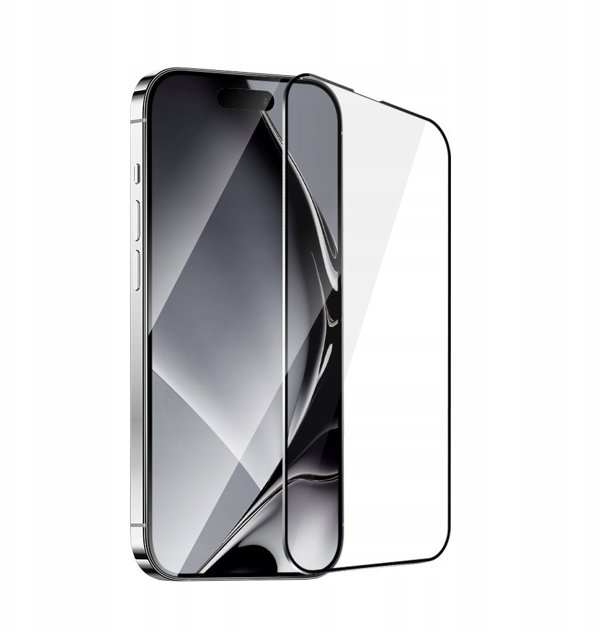 Tempered glass metal frame for Samsung Galaxy A15 4G / A15 5G black frame 5906961939876